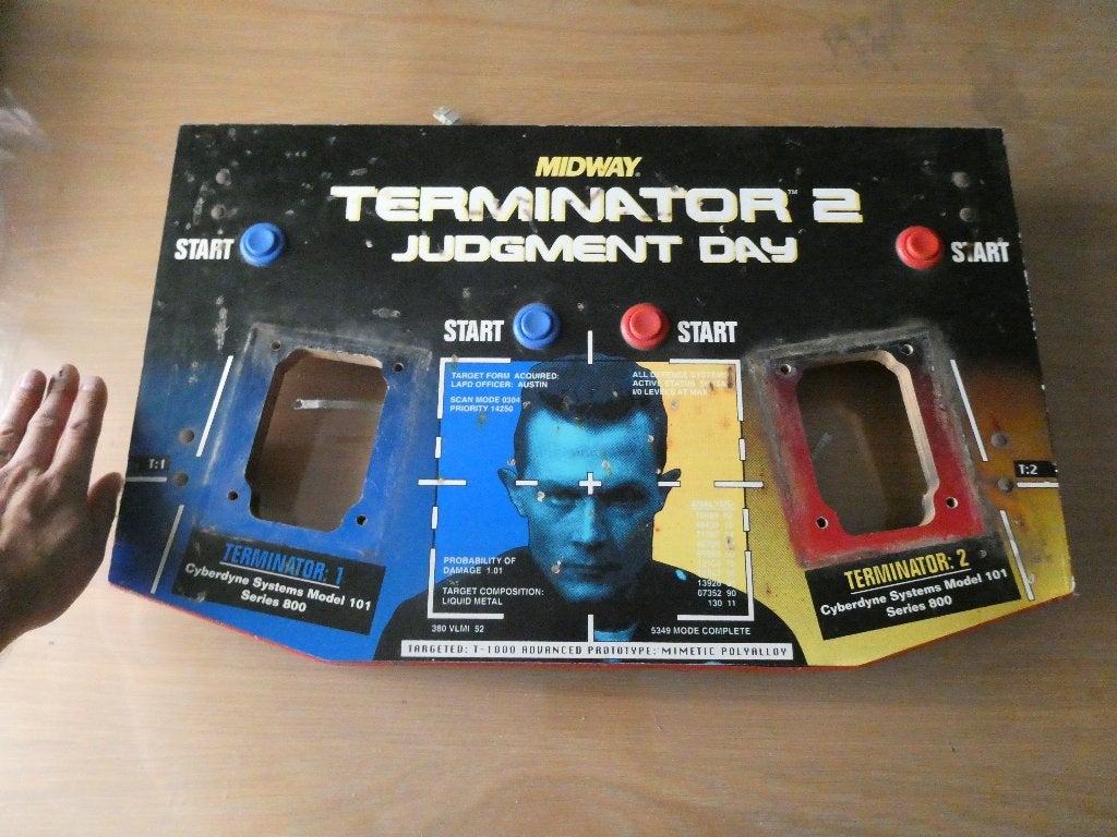 Terminator 2 arcade control panel, Enlèvement ou Envoi