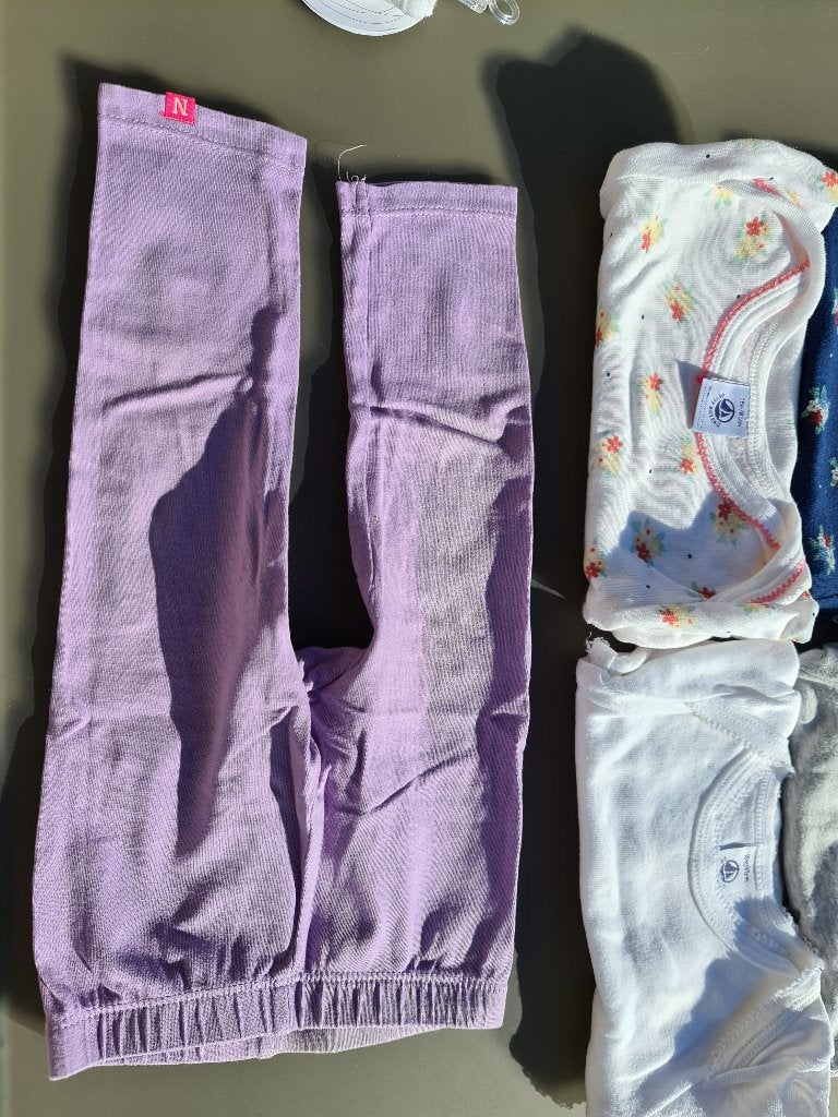 paarse legging, broek, Noppies, 80cm, Ophalen, Zo goed als nieuw