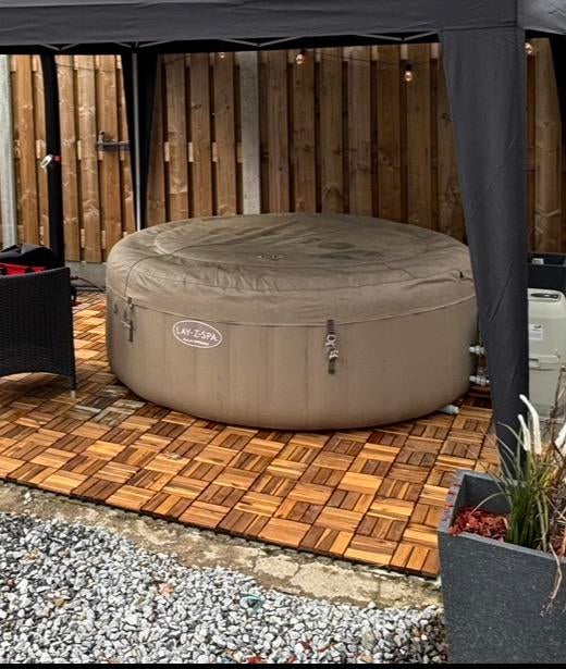 Lazy spa bestway opblaas jacuzi, Tuin en Terras, Ophalen, Gebruikt, Filter, Opblaasbaar