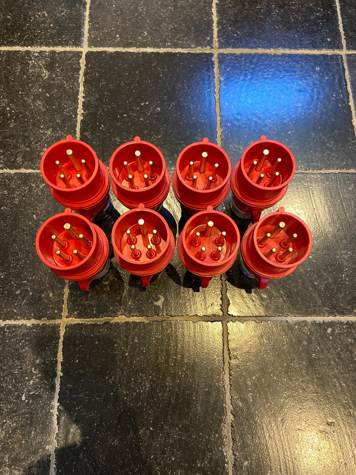 8x 380v 16a stekkers nieuw, Doe-het-zelf en Bouw, Ophalen, Nieuw, Overige merken, Stekker