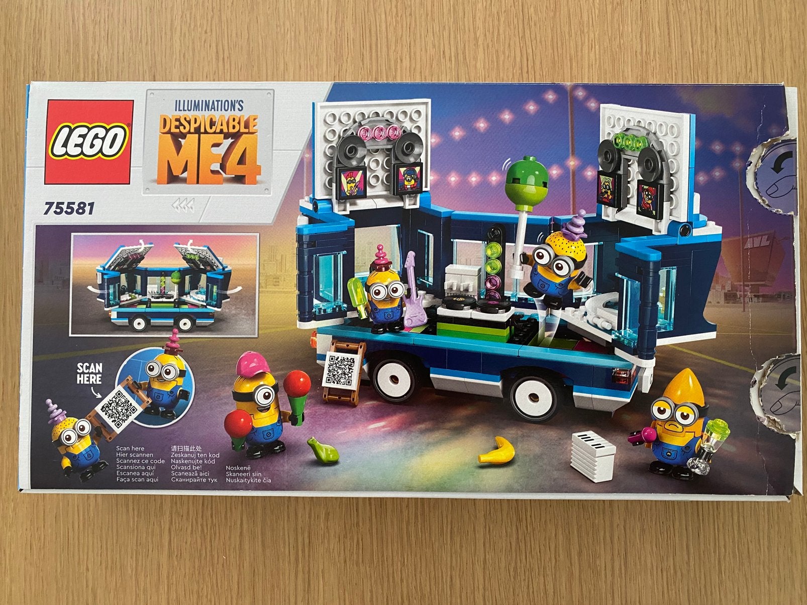 Minions' Music Party Bus, Kinderen en Baby's, Ophalen, Overige thema's, Lego, Zo goed als nieuw