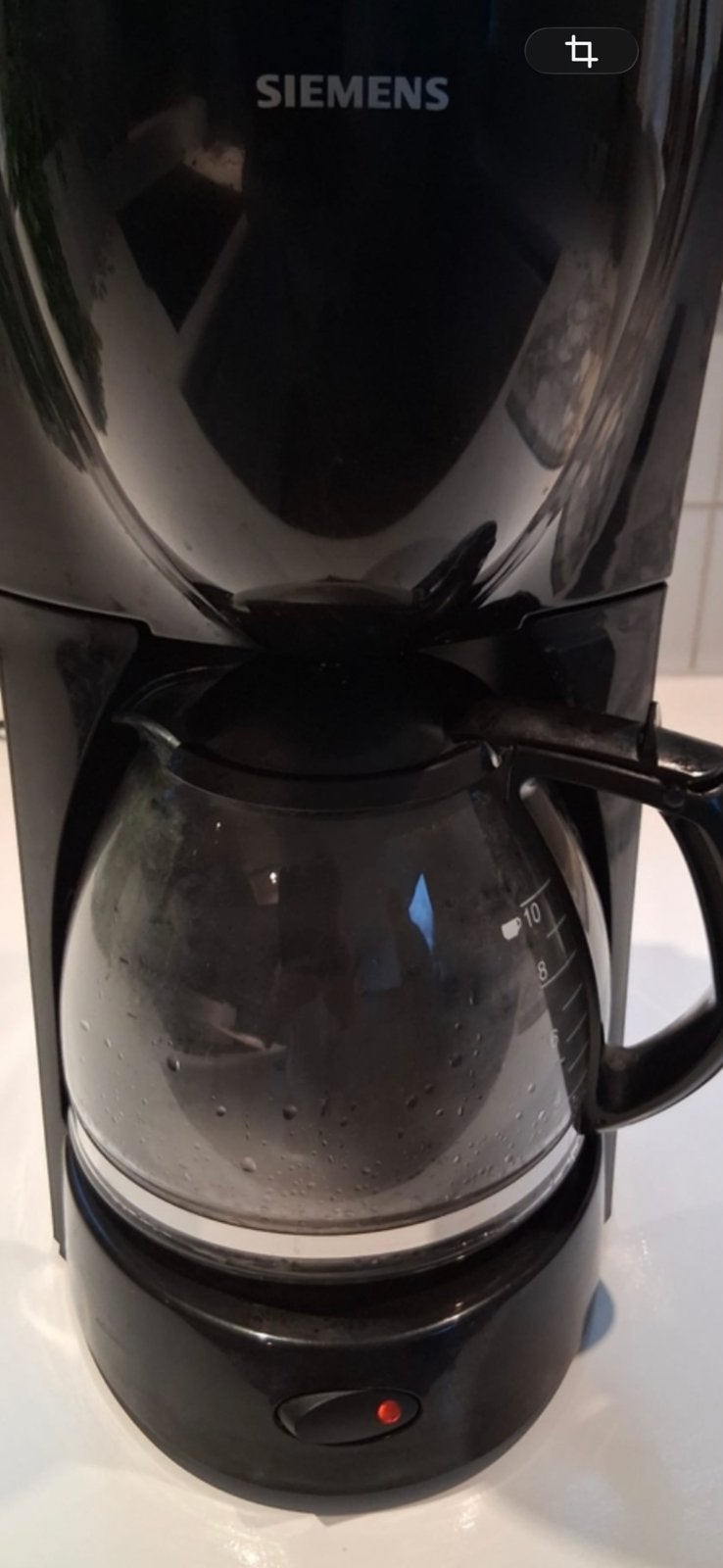 Koffiezetapparaat van Siemens, Ophalen of Verzenden, Zo goed als nieuw, Zwart