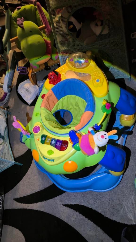 Educatieve babyloopstoel, Ophalen
