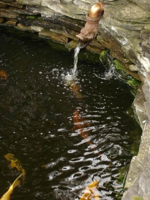 gietijzeren goot, waterafvoer, waterspuwer, Tuin en Terras, Waterpartijen en Fonteinen, Nieuw, Fontein, Gietijzer, Ophalen of Verzenden
