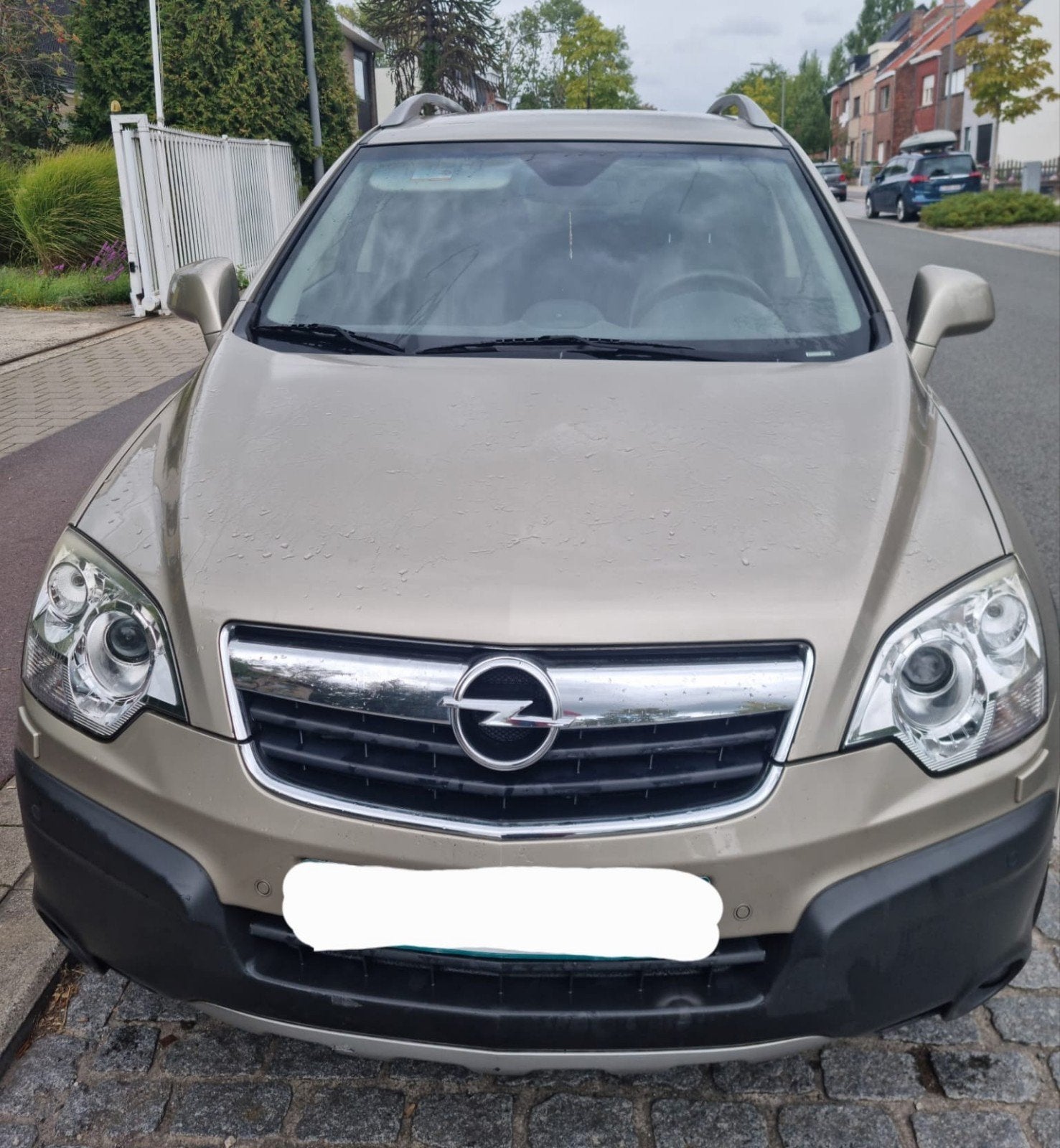 Opel Antara 2.0 CDTI 4x4 – 2010 – slechts 112.000 km, Auto's, Dealer onderhouden, Zwart, 4 cilinders, Beige