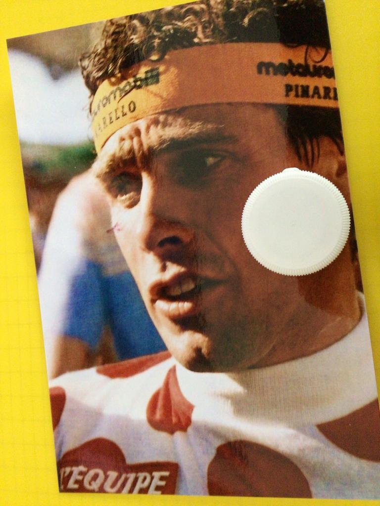 wielerfoto team pinarello    lucien van impe, Verzenden, Zo goed als nieuw