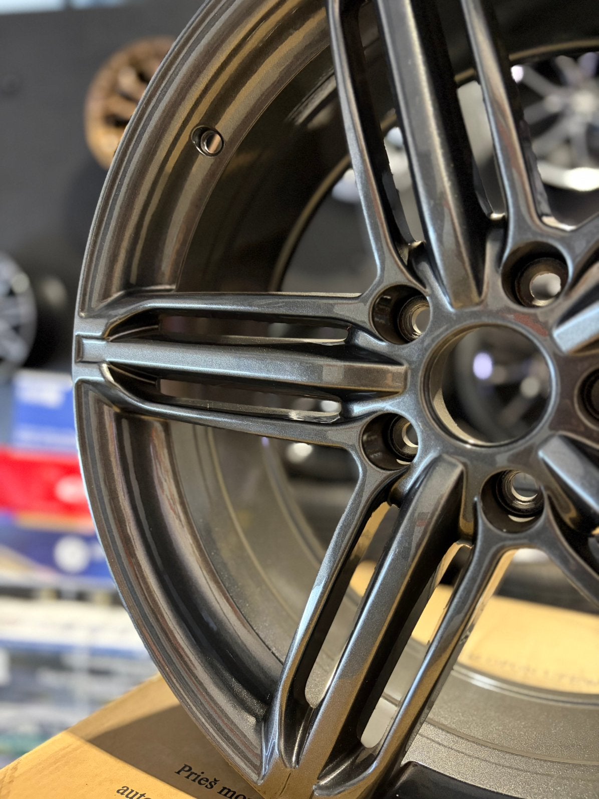 19” audi velgen custom poederlak, Enlèvement