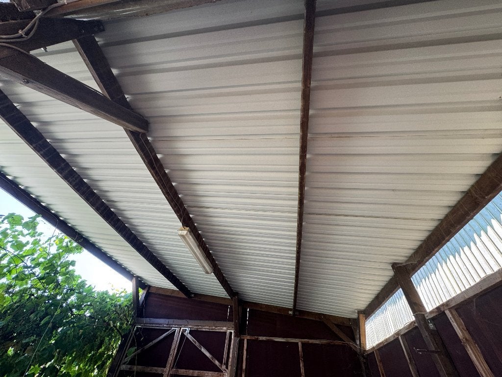 Panneaux de toit Tôles de toiture Tôles ondulées, Bricolage & Construction, Enlèvement, Utilisé, Bois, Autres types