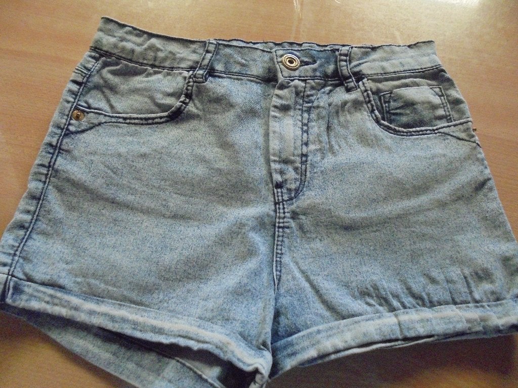 Short 34, Kort, Blauw, Ophalen of Verzenden, Zo goed als nieuw