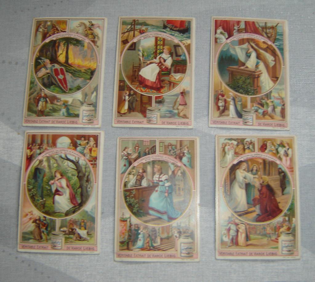 Chromos Liebig S729 avec pots, Collections, Avant 1940, Gravure, Utilisé, Autres sujets/thèmes