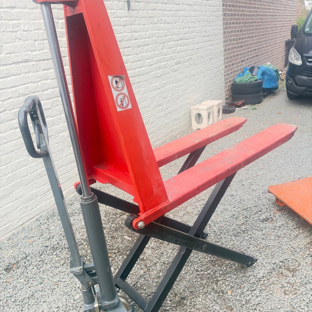 transpalet = schaartranspalet  80 cm hoog, Tot 1000 kg, Ophalen of Verzenden, Handmatig, Palletwagen