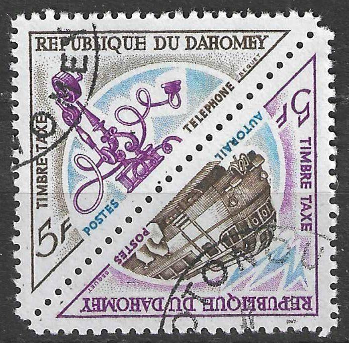 Dahomey 1967 - Yvert 41TX-42TX - Takszegels (ST), Postzegels en Munten, Postzegels | Afrika, Gestempeld, Verzenden