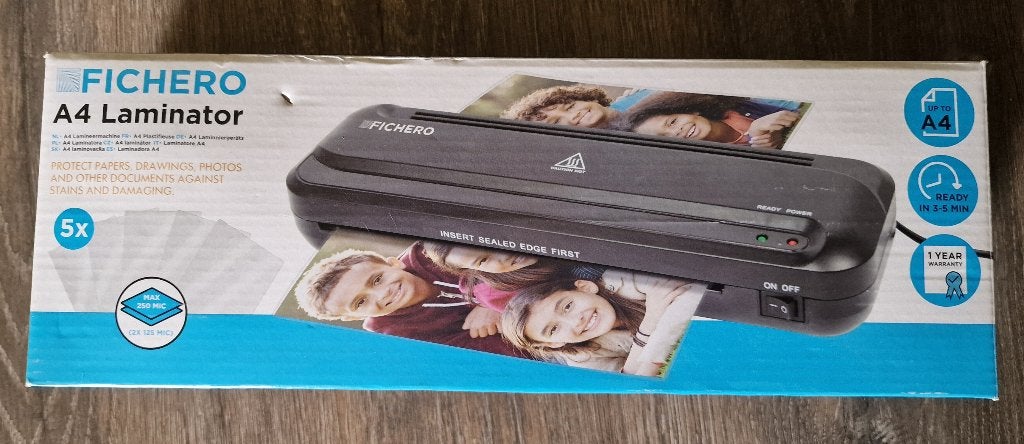 Fichero A4 Laminator - Ongeopend, als nieuw, Enlèvement ou Envoi, Neuf