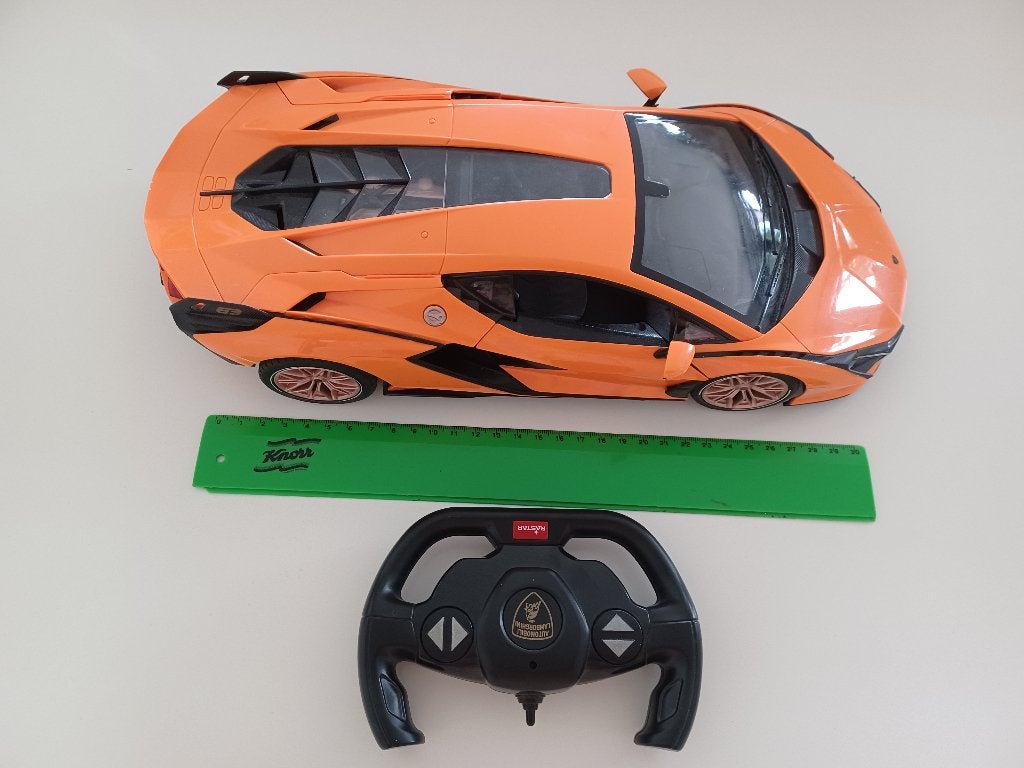 Lamborgini op afstandsbediening, Ophalen, Gebruikt, Afstandsbediening