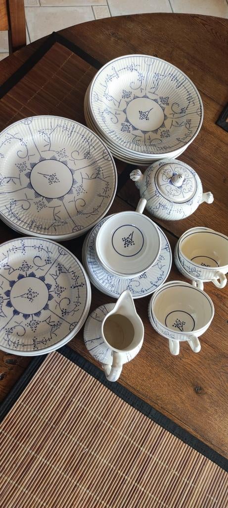 Boch Copenhague koffieservies en eetservies, Ophalen of Verzenden