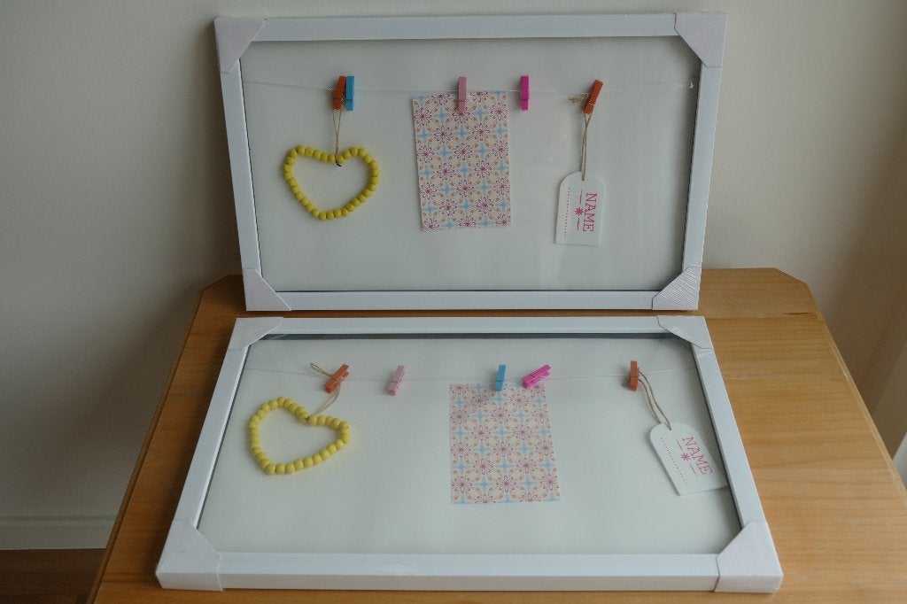Kaders kinderkamer alfabet herinneringsbord, Kinderen en Baby's, Ophalen of Verzenden, Nieuw, Ingelijst, Wanddecoratie