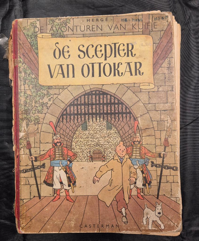 Tintin Le sceptre de Ottokar, Une BD, Enlèvement ou Envoi, Utilisé, Herge