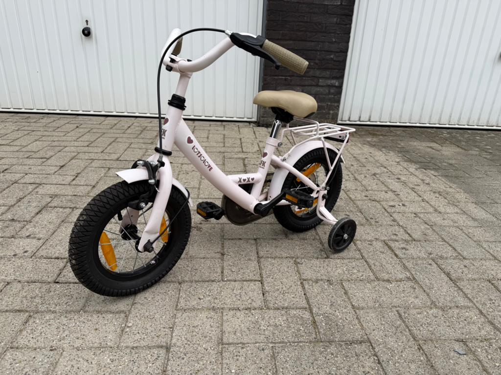 BFK bike fun kids 12-inch, Ophalen, Zijwieltjes, Velgrem, Minder dan 16 inch