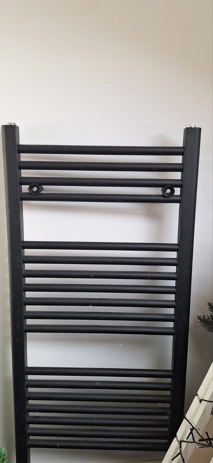 Zwarte Handdoekradiator, Doe-het-zelf en Bouw, Ophalen of Verzenden