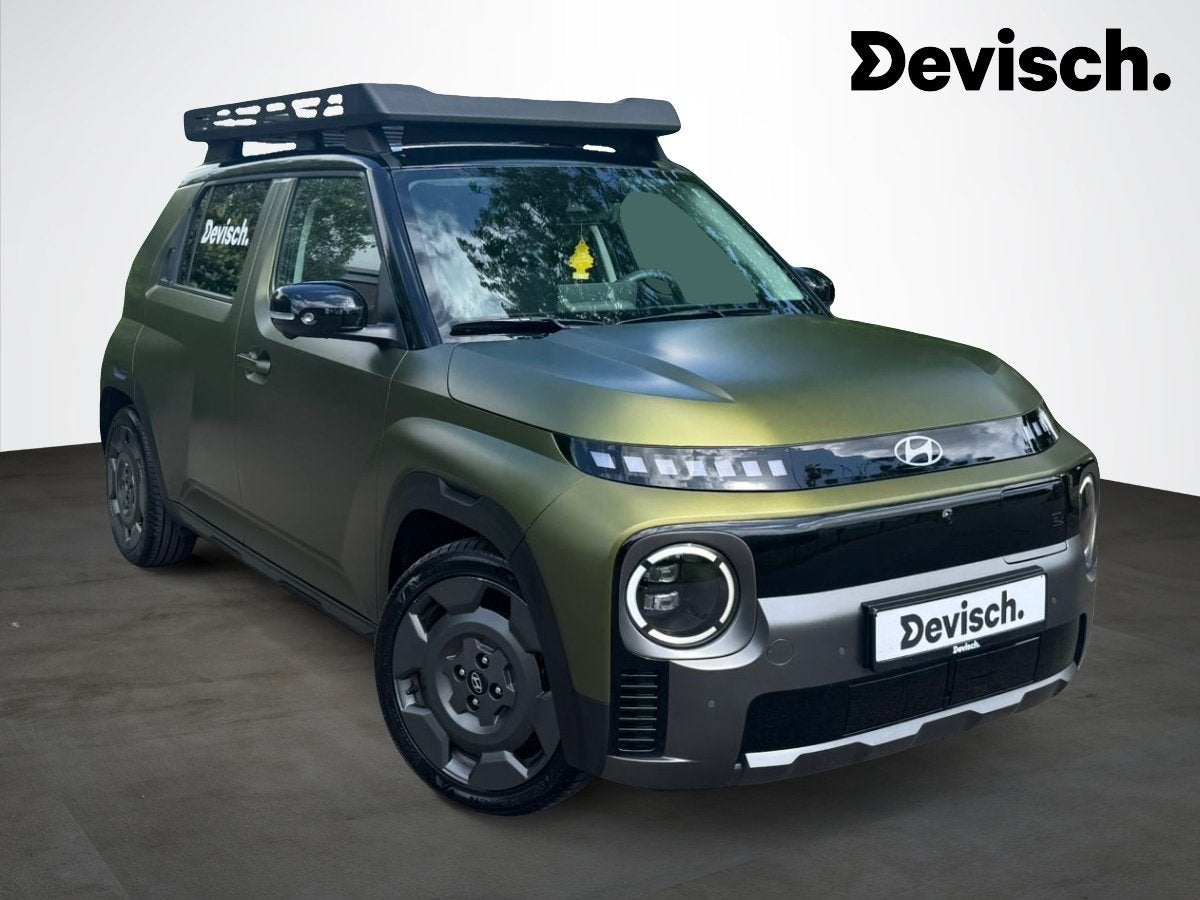 Hyundai INSTER EV CROSS ROOF RACK 2T 49 KWH 115 (bj 2025), Auto's, 4 zetels, Stof, Gebruikt, 371 km