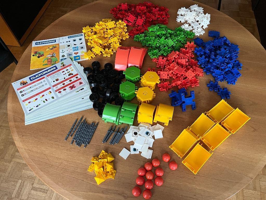 Clicformers groot lot van 300+ stuks, Kinderen en Baby's, Speelgoed | Bouwstenen, Ophalen of Verzenden, Zo goed als nieuw, Overige merken
