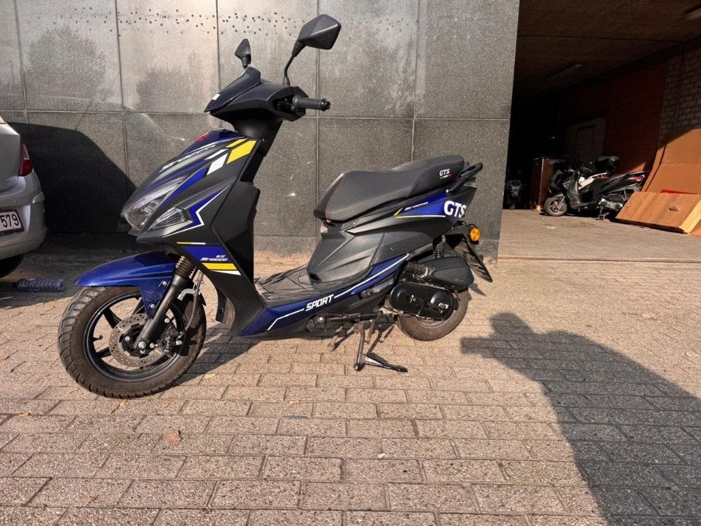 GTS Sirocco 50cc scooter - klasse A (25 km/u), Overige merken, Enlèvement, Utilisé, Classe A (25 km/h)