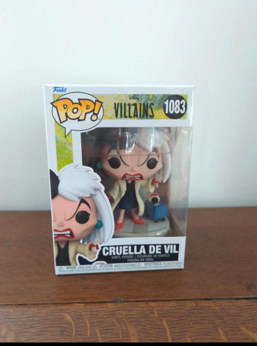 Disney Cruella De Vil Figurine funko pop, Collections, Enlèvement ou Envoi, Neuf, Fantasy