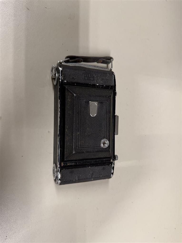 Vintage camera - zeiss ikon nettar anastigmat camera, Ophalen of Verzenden, Gebruikt