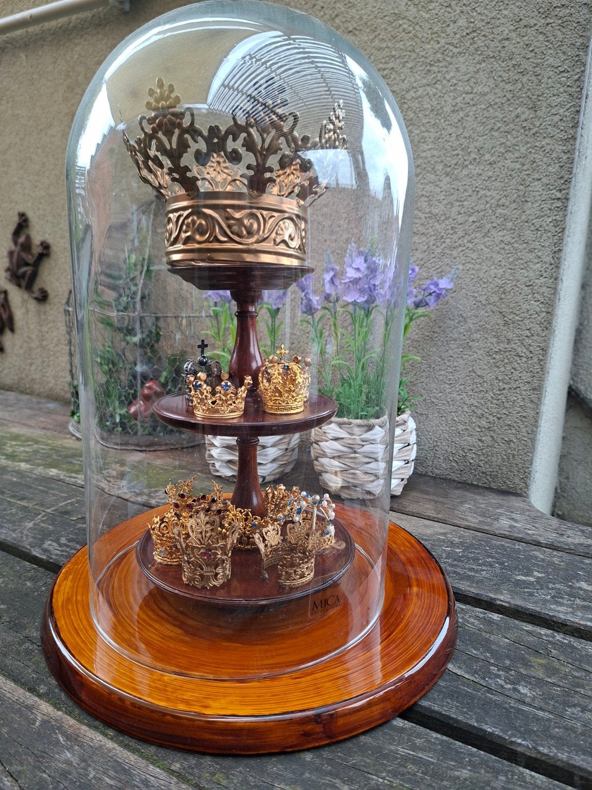 Kroontjes 20 stuks met globe 100% handmade, Antiek en Kunst, Ophalen