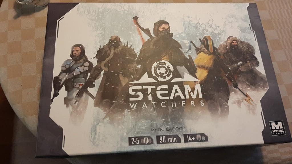jeu de plateau et de stratégie Steamwatchers new, Trois ou quatre joueurs, Enlèvement ou Envoi, Neuf