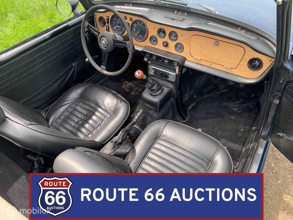 Triumph TR6 | 1970 | Route 66 Auctions, Achat, Entreprise, Boîte manuelle, Triumph