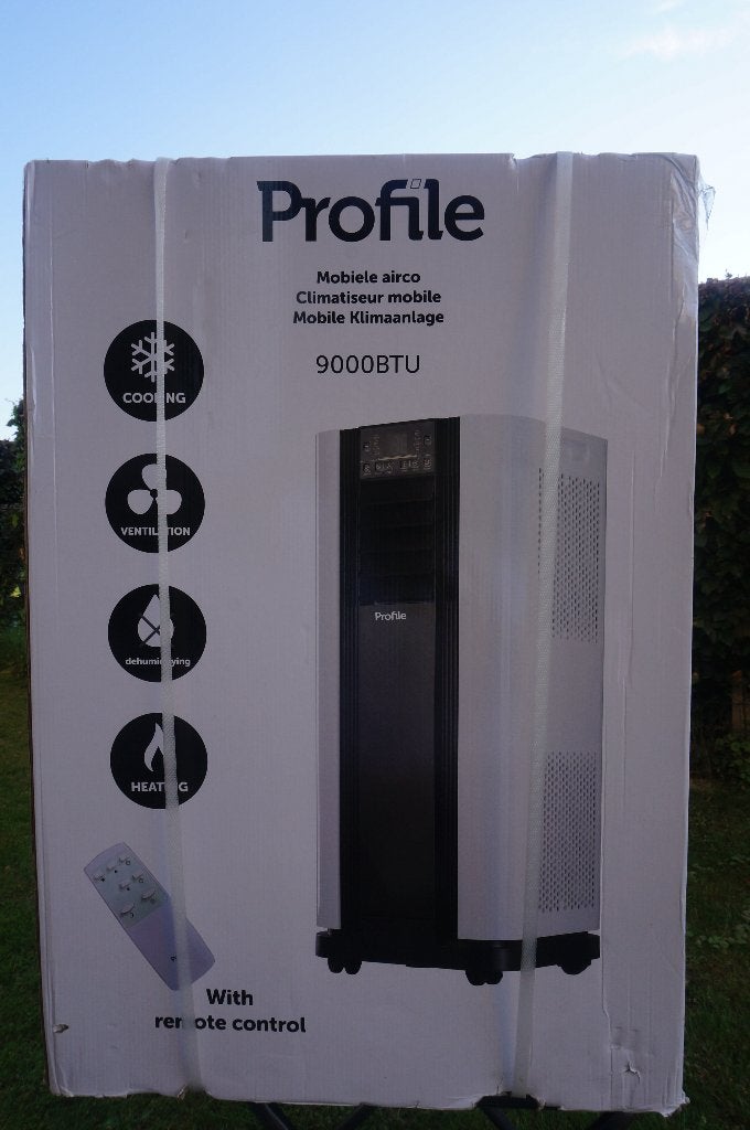 PROFILE Climatiseur mobile 9000 BTU - NEUF boite scellée, Neuf, Moins de 60 m³, Classe énergétique A ou plus économe, Climatiseur mobile