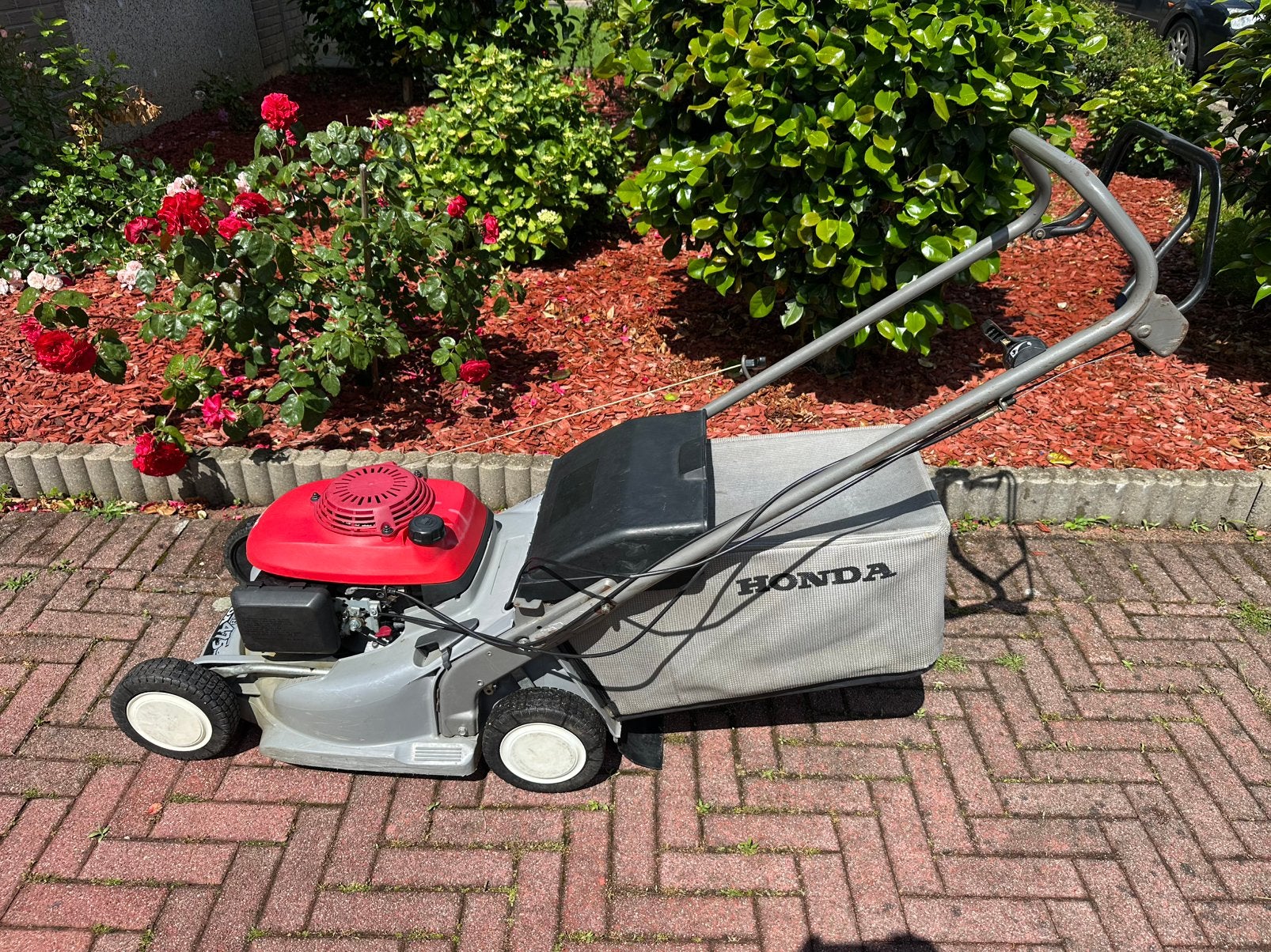 Grasmaaier honda HRB476 zelftrekker, Enlèvement, Comme neuf