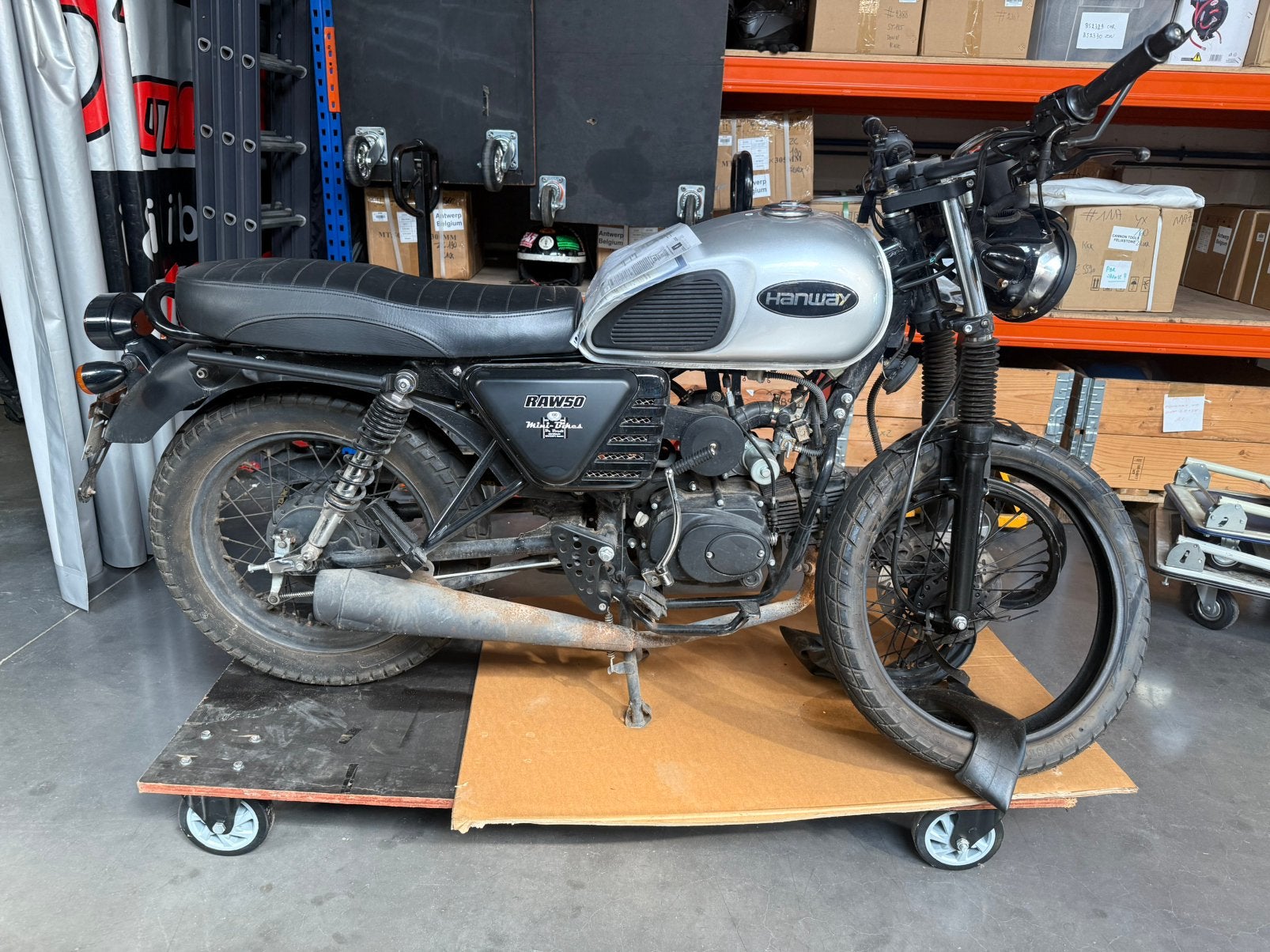 Hanway Raw 50 voor export, Motos, Enlèvement ou Envoi