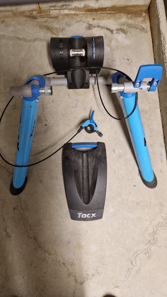 Home trainer Tacx, Ophalen, Gebruikt, Metaal, Airbike