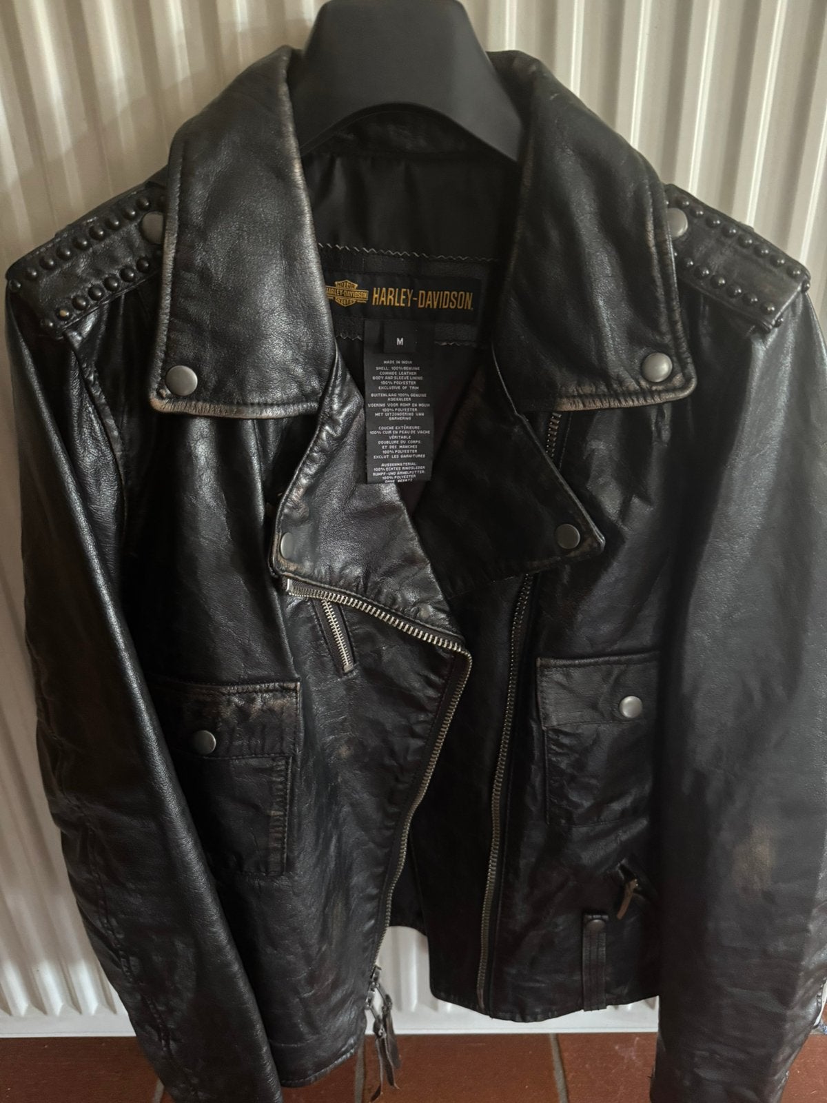 harley davidson 'wild eagle' 1903 . + handschoenen, Motoren, Ophalen, Tweedehands, Dames, Jas | leer