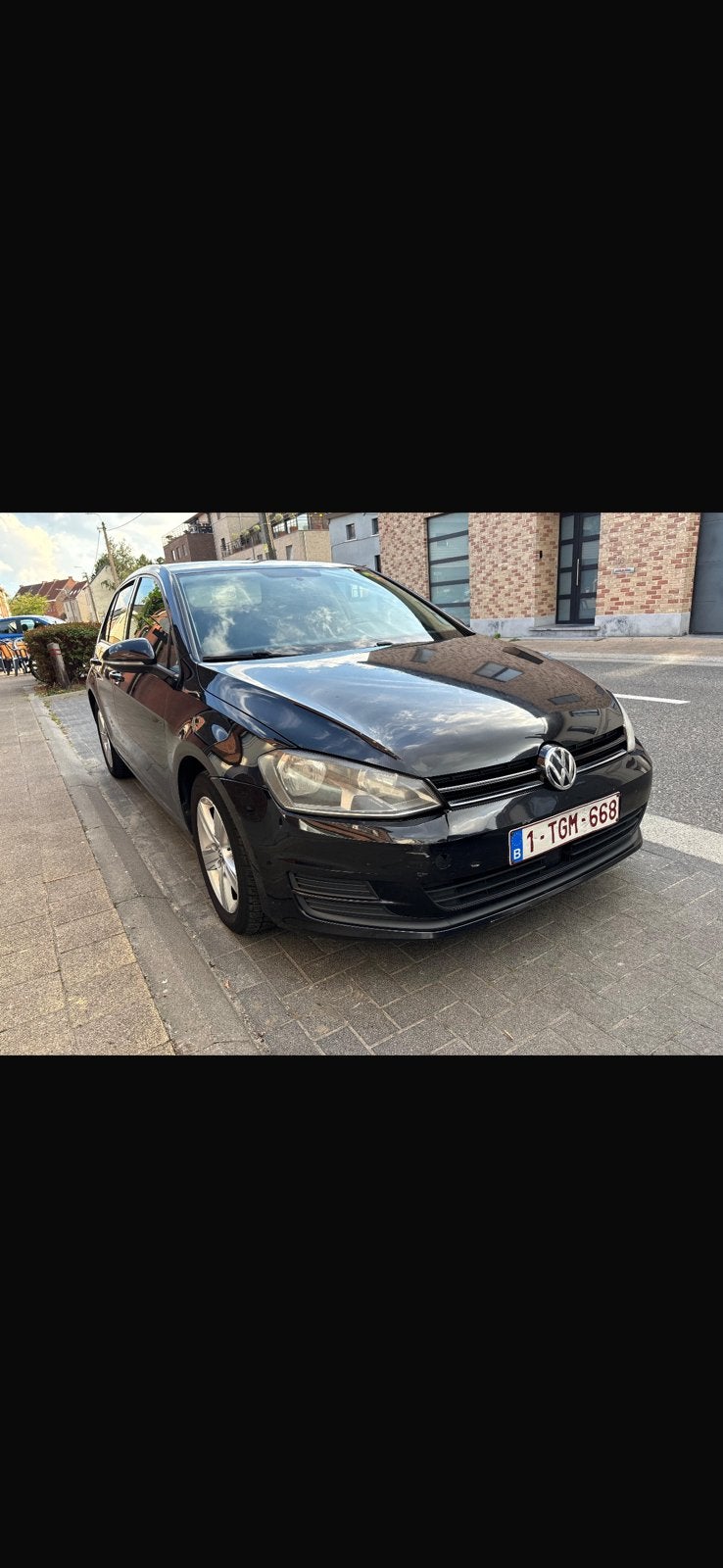 À vendre golf 7 1.6 TDI, Autos, Euro 5, Achat, Boîte manuelle, Noir