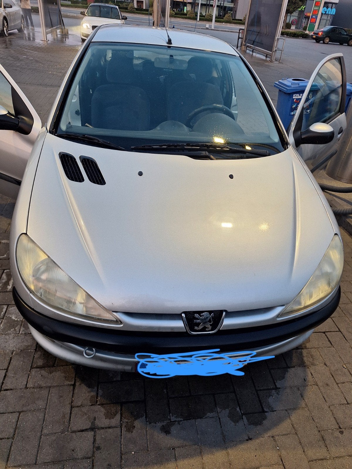 peugeot 206 grijs 2 deur, Particulier, 2 deurs, Te koop, Benzine