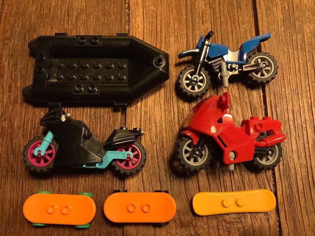 Lego voertuigen en andere / 127-80, Enlèvement ou Envoi, Comme neuf, Briques en vrac, Lego