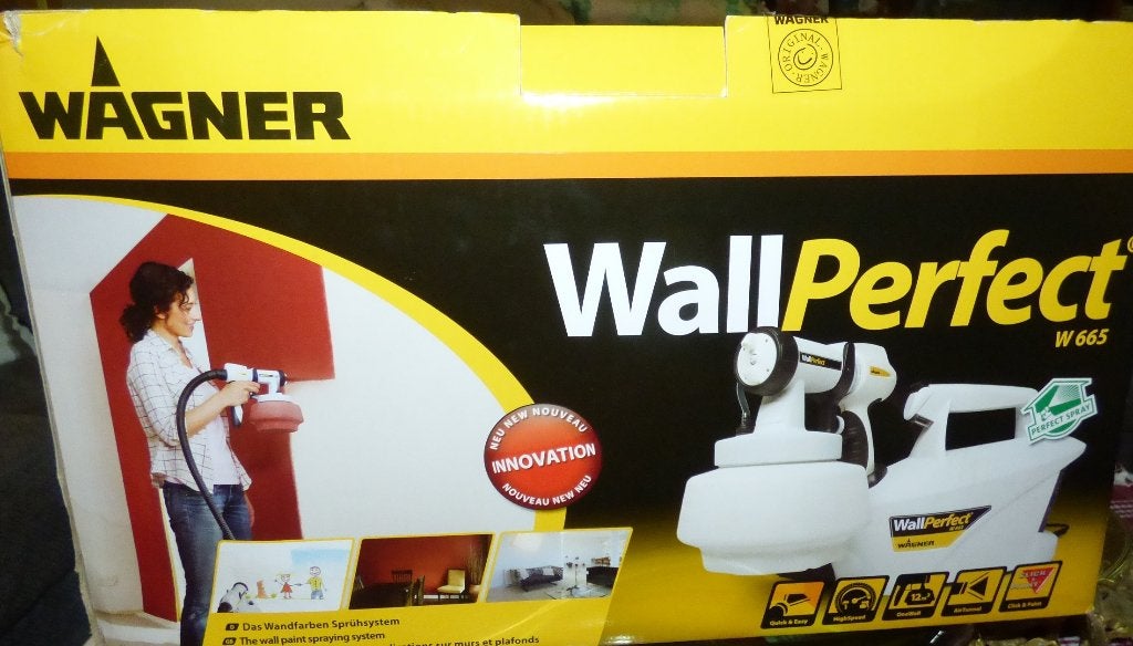 Pistolet à peinture Wagner W665 (Wall Perfect), Enlèvement, Neuf, Pulvérisateur de peinture ou Pompe à peinture