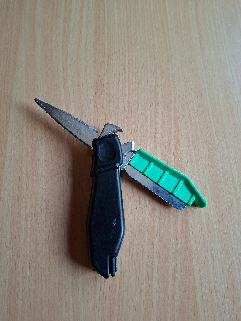 oestermes, Ophalen, Gebruikt, Kunststof