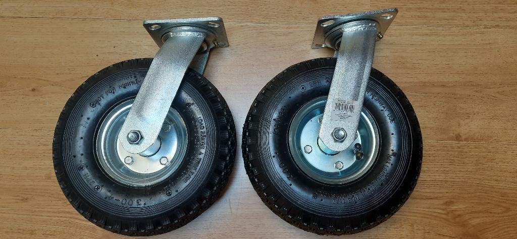 2 x roue pivotante, Enlèvement, Neuf