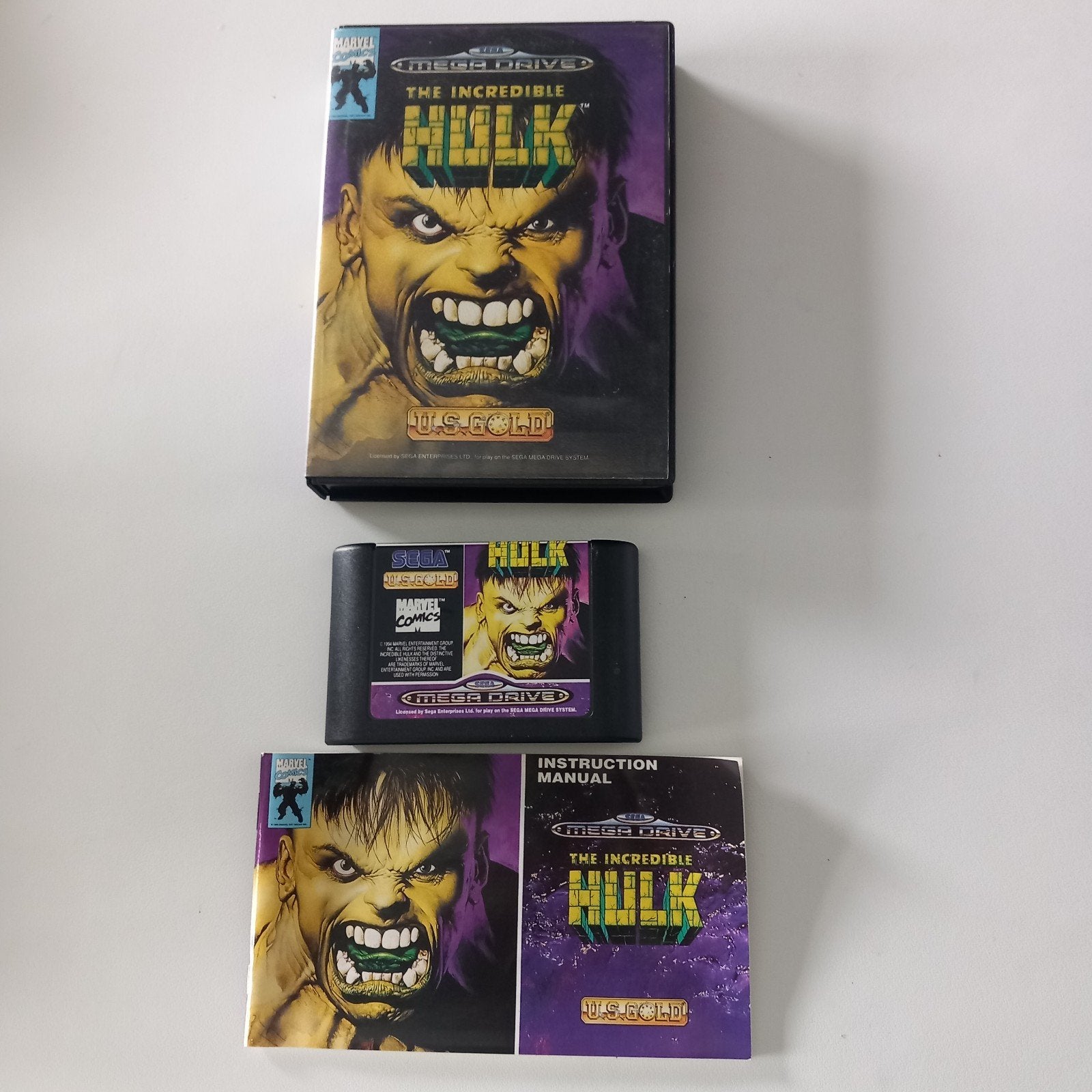 The incredible Hulk Sega Mega Drive pal, Ophalen of Verzenden, Mega Drive