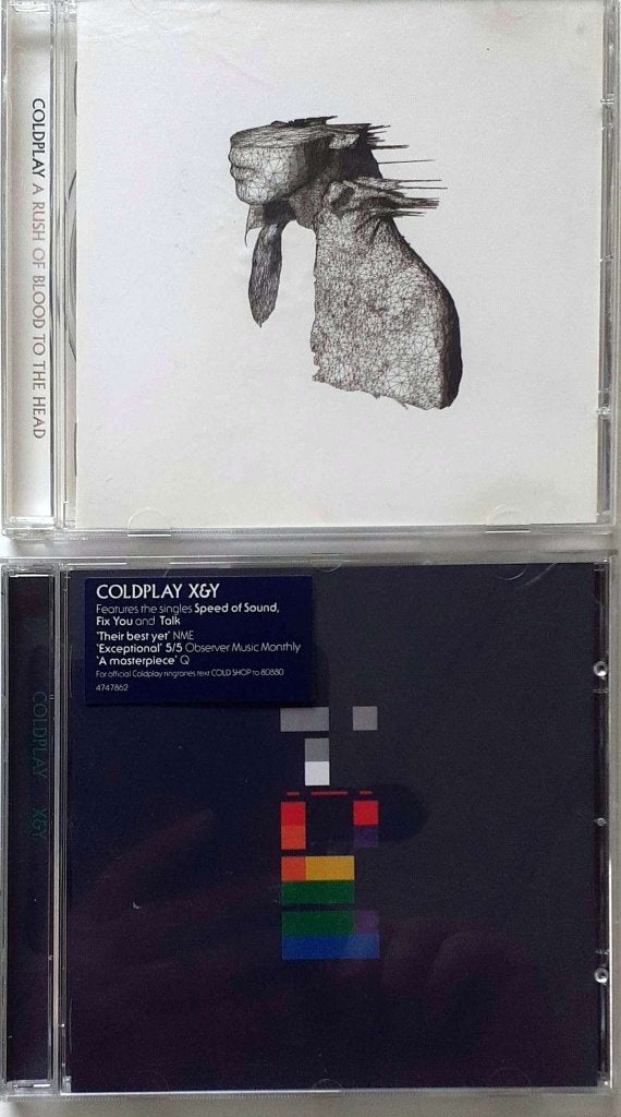 Coldplay - 2 CD's, Ophalen, Gebruikt