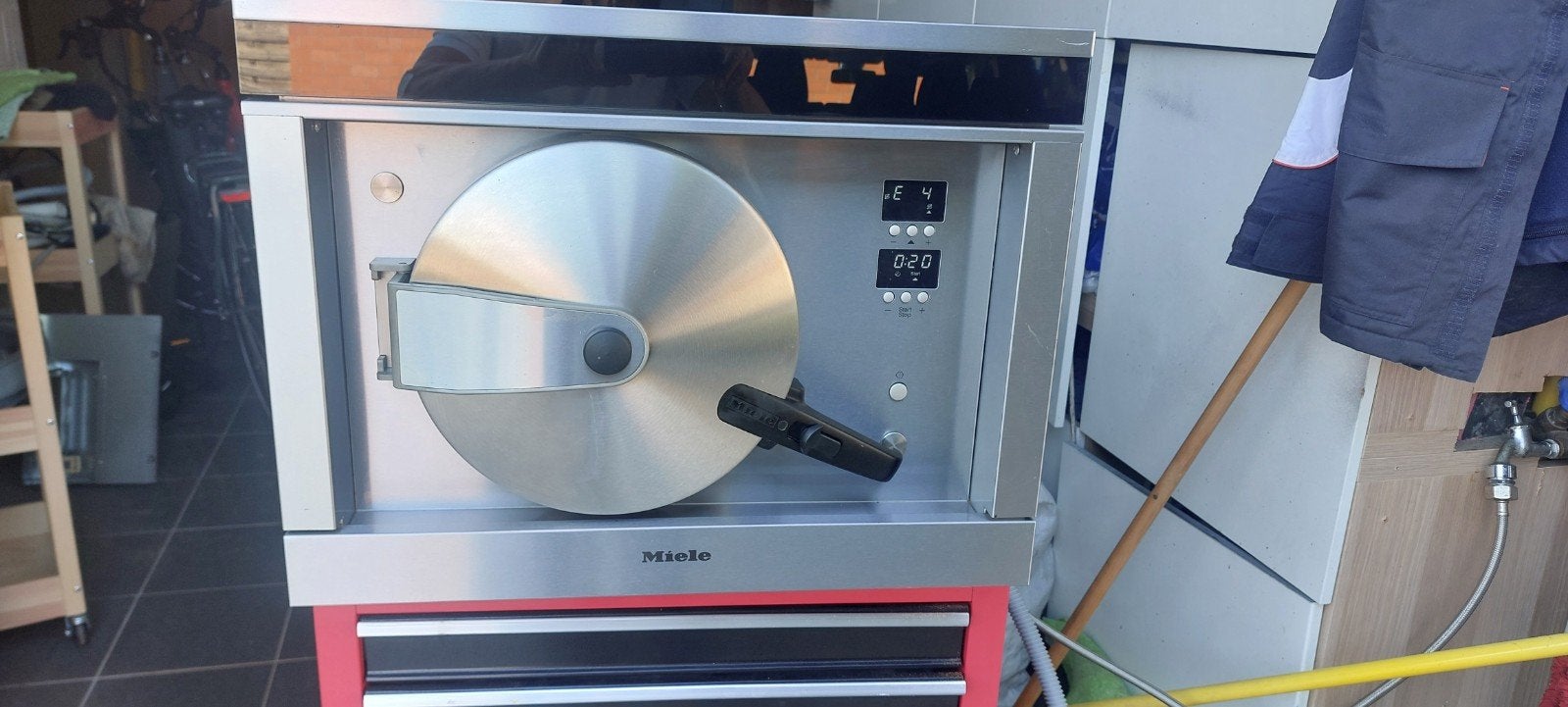 mooi hoge druk steamer miele, Electroménager, Enlèvement, Miele