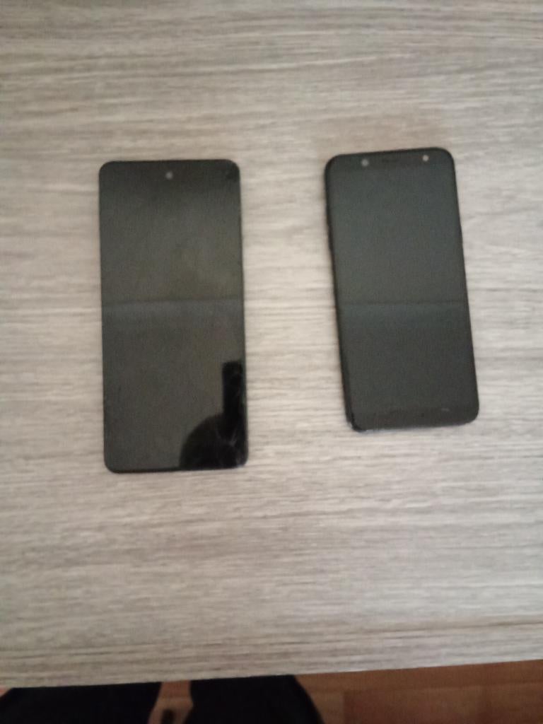 Lot Samsung Galaxy A6 & Motorolla H24 - Écran à remplacer, Enlèvement, Ne fonctionne pas, Galaxy A, Android OS