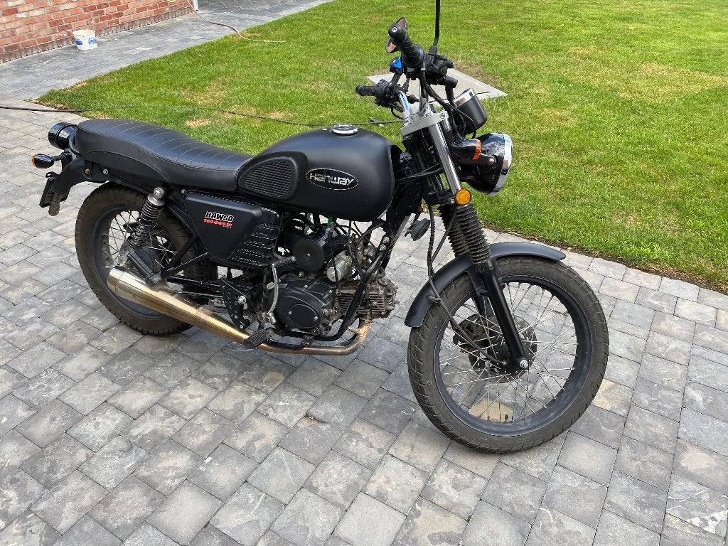 brommer Hanway Raw-50 e5 (50cc), Fietsen en Brommers, Brommers | Crossbrommers, Gebruikt, Overige merken, Ophalen