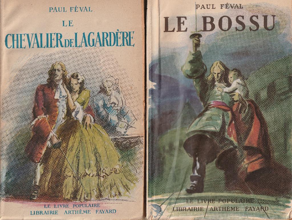 Paul Feval (2 livres), Livres, Romans, Utilisé, Enlèvement ou Envoi