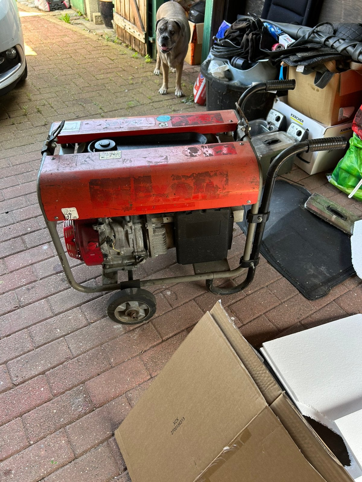 Generator, Doe-het-zelf en Bouw, Ophalen, Gebruikt