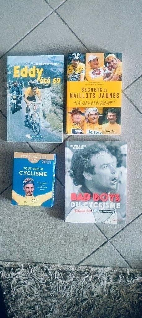 4 Livres du Cyclisme, Livres, Enlèvement, Comme neuf, Diverse auteurs, Course à pied et Cyclisme